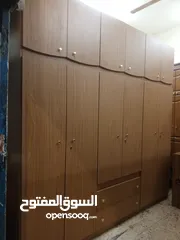  1 خزاين 6 درف طابقين خشب لاتيه وزان تفصيل 18