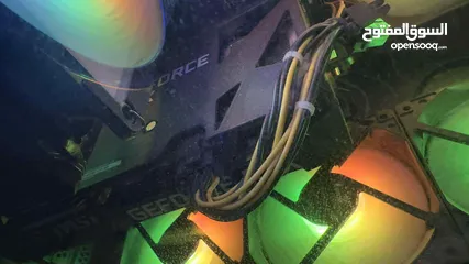  2 استعمال خفيف جدا الكرت نضيف على الفحص 3060 ti 8 vram