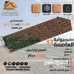  1 تملك ارض في اضخم مشروع في #الحمام_الشرقي 