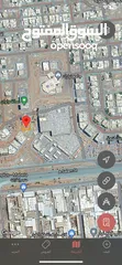  2 ارض سكني تجاري في المعبيلة السابعة بجانب  محطة نفط عمان الجديدة وملاصقة لنستو الجديد تحت الانشاء