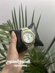  2 ساعة Rolex جديدة نخب اول AAA صنع ايطاليا بطارية يابانية ضد الماء زجاج مقاوم للخدش