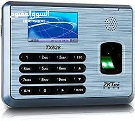  8 بصمة دوام الموظفين TX-628 اصبع +كرت+ كود