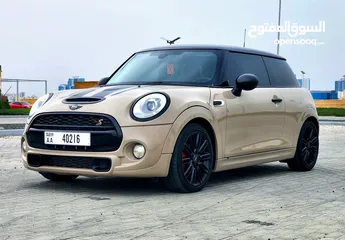  1 2014 Mini Cooper S / Gcc Specs / Full service history / Excellent overall condition / Custom paint