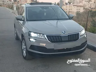  2 جيب سكودا كاروك فل كامل اضافات مع بانوراما أعلى فئة بالكاروك للبيع بسعر حرق ع الكاش