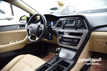  14 عرض لمدة اسبوع هونداي سوناتا بنزين بحالة الوكالة Hyundai Sonata 2018