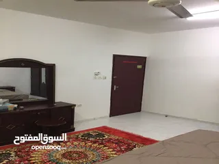  9 للايجار الشهري شقة مفروشة غرفتين وصالة في عجمان منطقة الكورنيش