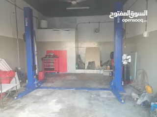  2 كراج متكامل عبارة عن عدة متكاملة