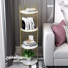  7 رف ملكي بخشب مطلي رخامي – لمسة فخامة ملوكية لبيتك تصميم فااااخر من خشب مطلي رخامي أبيض .