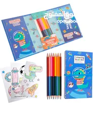  1 colouring book set for sale