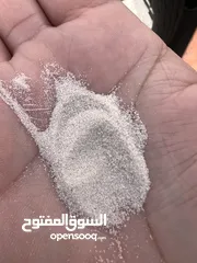  3 رمل ابيض زجاج نقاوه عاليه Silica sand