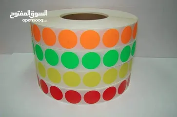  10 رول كاش ليبل للمطاعم ليبل ميزان حراري