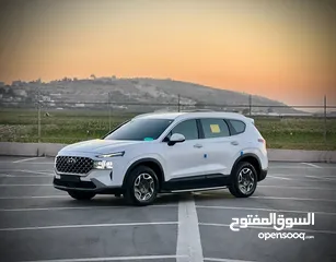  10 هونداي سنتفيه-2022 هايبرد فل الفل بدون فتحة  2x4 ///240Hp بنزين + كهرباء  ( Haybrid)