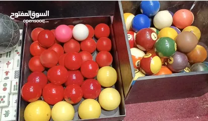  3 طابات بلياردو وسنوكر سندلس قديم