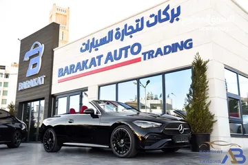  6 مرسيدس سي ال اي كشف نايت بكج مايلدهايبرد موديل2024 Mercedes CLE200 Convertible AMG Kit Night Package
