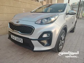  2 كيا سبورتج موديل 2019 رقم أربيل كفاله عامه خليجي