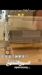  12 سرير أطفال مميز وعصري  تصميم ثابت وآمن مع عجلات لسهولة التحريك والتثبيت الوانه :أزرق، زهري، سكني