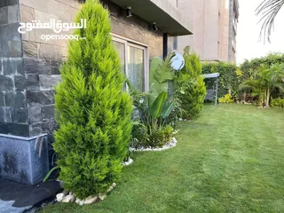  6 شقة بحديقة مدخل خاص للبيع في التجمع الخآمس استلام فوري بالتقسيط