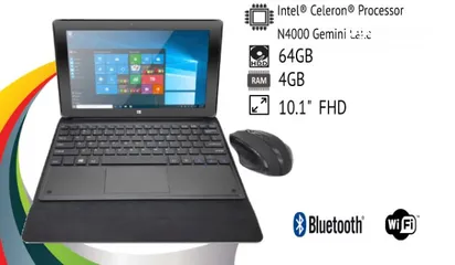  2 HYUNDAI 2 in 1 Touch laptop and Tablet Windows  تابلت ولابتوب وندوز في آن واحد للجامعة والمدرسة