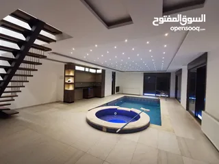  5 شقة Luxury طابقية مساحة 600م مع مسبح داخلي