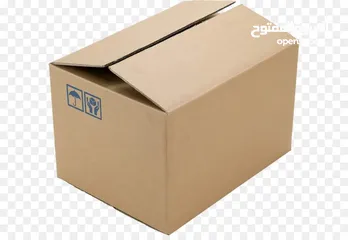  3 عبوات كرتون طرود خير كرتون للترحيل