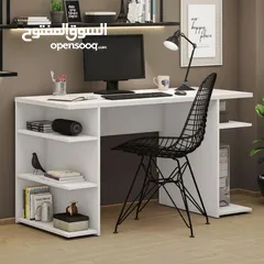  1 طاولات 120سم شامل التوصيل والتركيب مناسب للدراسة والعمل والجيمنج