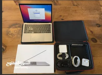  1 ماك بوك برو 2019  15.6" MacBook pro 13.3" + Ext monitor