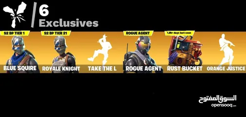  2 حساب فورت نايت نادر رقصة تيك L