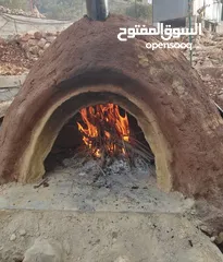  10 فرن طابون متحرك صنع من طين
