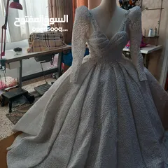  3 فستان عروس ابيض للبيع