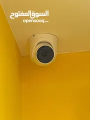  6 كاميرات مراقبة نوع HIKVISION + DVR مستعمل بحال الوكالة للبيع