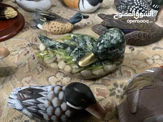  7 تحف لطيور كندية - مجموعة 20 قطعة - تم شراءها من كندا