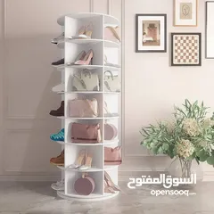  3 خزانة دوّارة بتلف 360 درجة كاملة، تصميم عصري فاخر بلمعة أنيقة وتفاصيل مرتّبة بتخلي أي زاوية بالبيت