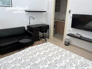  7 استديو مفروش للايجار في جبل عمان ( Property 32940 )