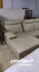  2 كورنر كنب ابيض