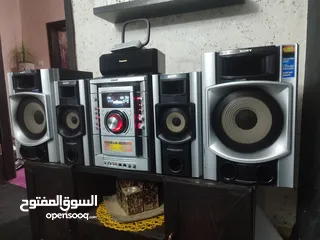  2 ستيريو ومسرح منزلي سوني صوت قنبله