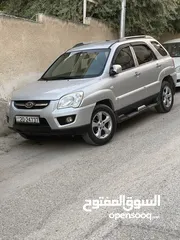  1 كيا سبورتاج منفوضه بالكامل بحاله الوكاله