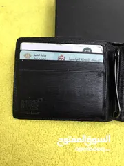  3 محفظة MONTBLANC الأصلية  محفظة Massimo Dutti الأصلية