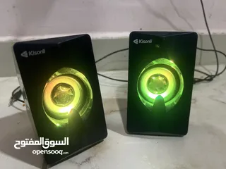  1 للبيع مكبرات الصوت القيمنق بسعر رخيص