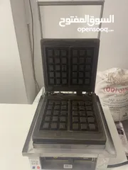  4 Roller Grill Crip Maker و Roller Grill Waffle Maker  فرن 5 طبقات تفصيل من حنفيه
