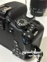  2 كانون 750D canon حالة ممتازة