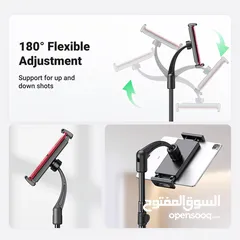  5 حامل ترايبود UGREEN إنش 68 مع ذراع مرن و360° دوران للهواتف والأجهزة اللوحية  UGREEN TRIPOD