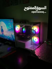  2 بيسي قيمنق استعمال شهر فقط (لصقة الوكالة موجودة عليه وقابل للتفاوض ) PC GAMING FOR SALE