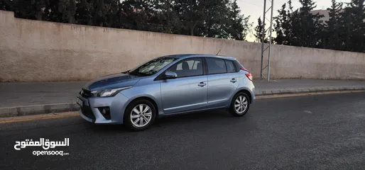  2 Toyota Yaris 2015 Hatchback  تويوتا يارس 2015 هاتش باك- بنزين