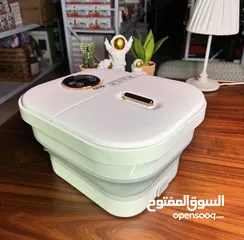  6 حوض مساج للقدمين قابل للطي من dsp  ياتي الحوض بسعة 7.7 لتر قدرة كهربائية تبلغ 450 واط