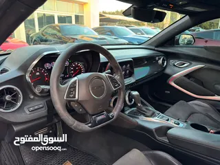  7 ‏CHEVROLET CAMARO ZL1 2019 ‏Zero accidents  ‏Full option  ‏Full carbon fibre