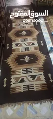  1 سجاده ممر طويل بني وعسلي حاله ممتازه