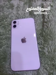  1 ايفون 11 128 للبيع او بدل على جهاز احدث