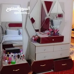  2 غرفه نوم بحاله الوكاله استعمال خفيف خشب زان
