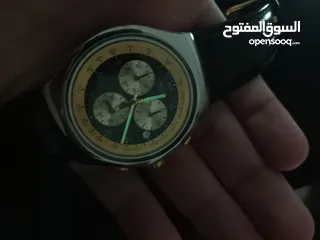  11 Swatch Irony Gold and Black  بسعر مميز جدا شبه وكالة