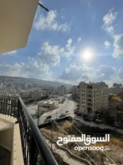  18 شقة مفروشة للايجار مع مكيف اطلالة رااائعة على نابلس